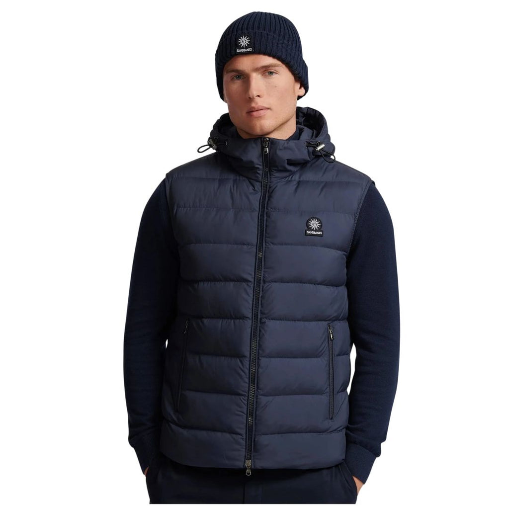 Frontier Hooded Mens Puffer Gilet M36