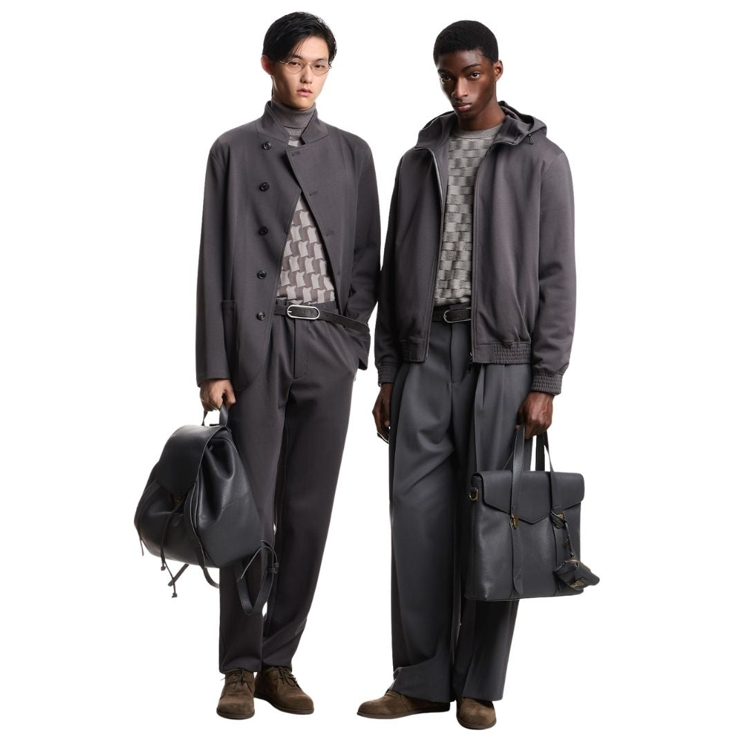 Signature Capsule Pattern Knit Mens Jumper EM006276 AF29848