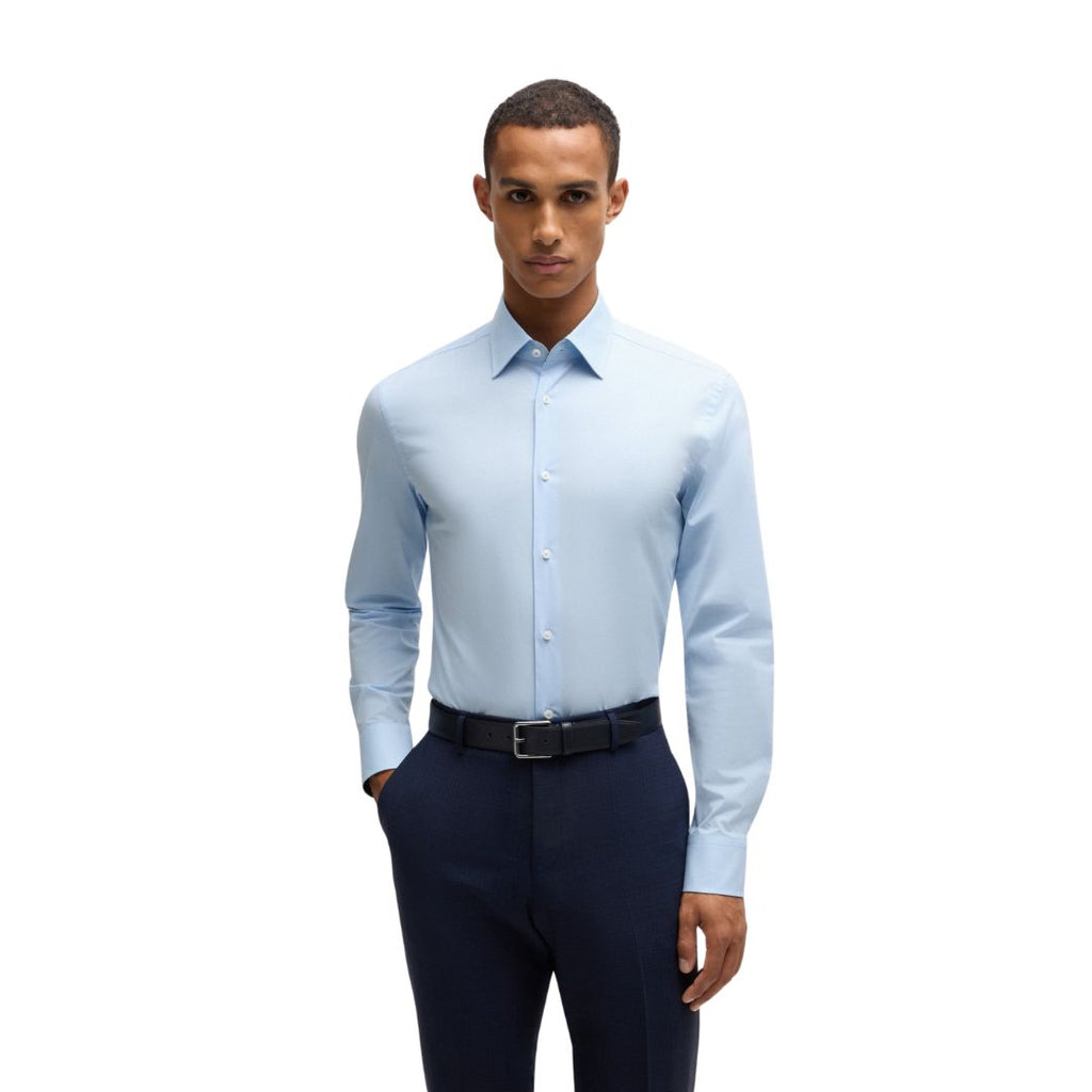 H-HANK C3-214 Cotton Poplin Shirt 50532804