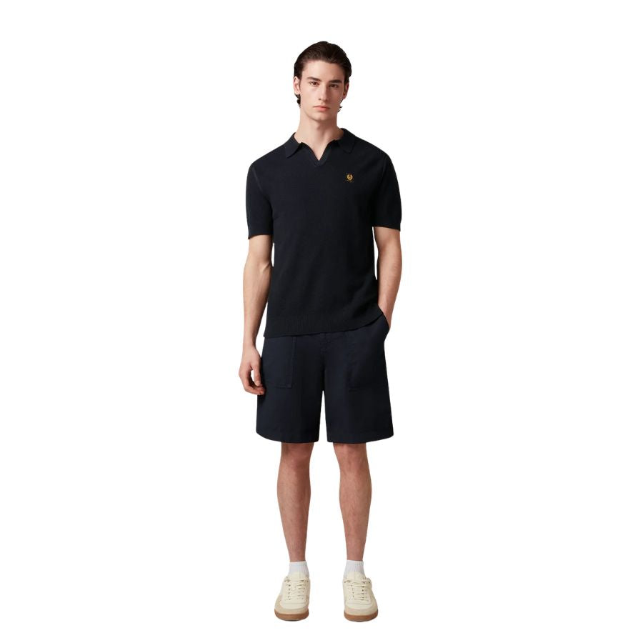 Coast Mens Knitted Polo Shirt 106183