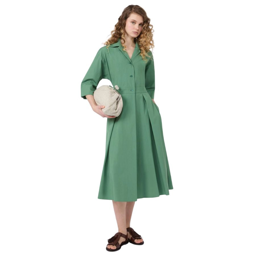 Padana Belted Womens Midi Dress 2615221062600