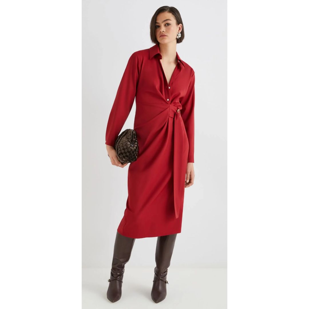 Valais Virgin Wool Midi Dress 2523226092200