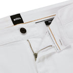 Slim-Fit Jeans In White Cashmere-Touch Denim-50514321