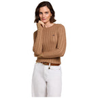 Seattle Cable Crew Neck Womens Jumper