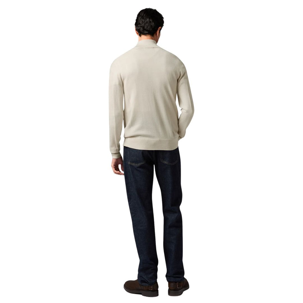 Golden Merino Mens Quarter Zip Jumper 106453