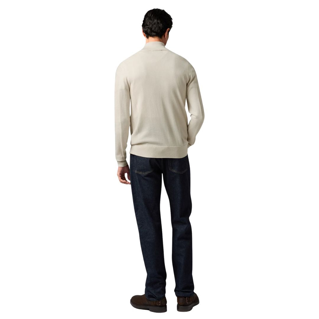 Golden Merino Mens Quarter Zip Jumper 106453