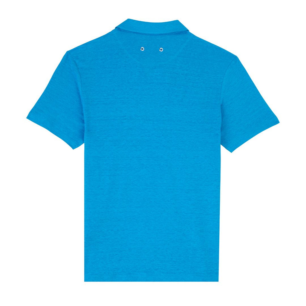 Pyramid Linen Jersey Solid Mens Polo Shirt PYRE9O00