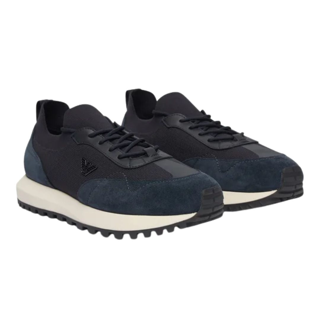 Smooth Leather Mens Lace-up Trainers EM003739 AF19724