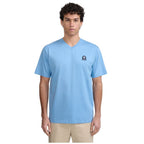 V-Neck Badge Logo Mens T-Shirt MBT29
