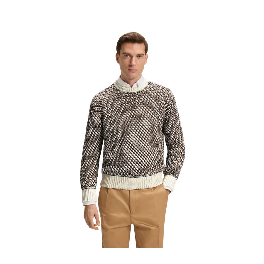 C-Imauro Knitted Cotton Jumper 50543159