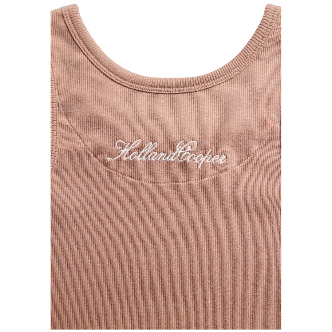 Rebecca Womens Rib Tank Top