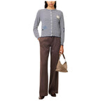 Editta Jersey Jacquard Womend Trousers 2625786012600