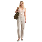 Astice Textured Knit Sleeveless Womens Cardigan  2613351012200