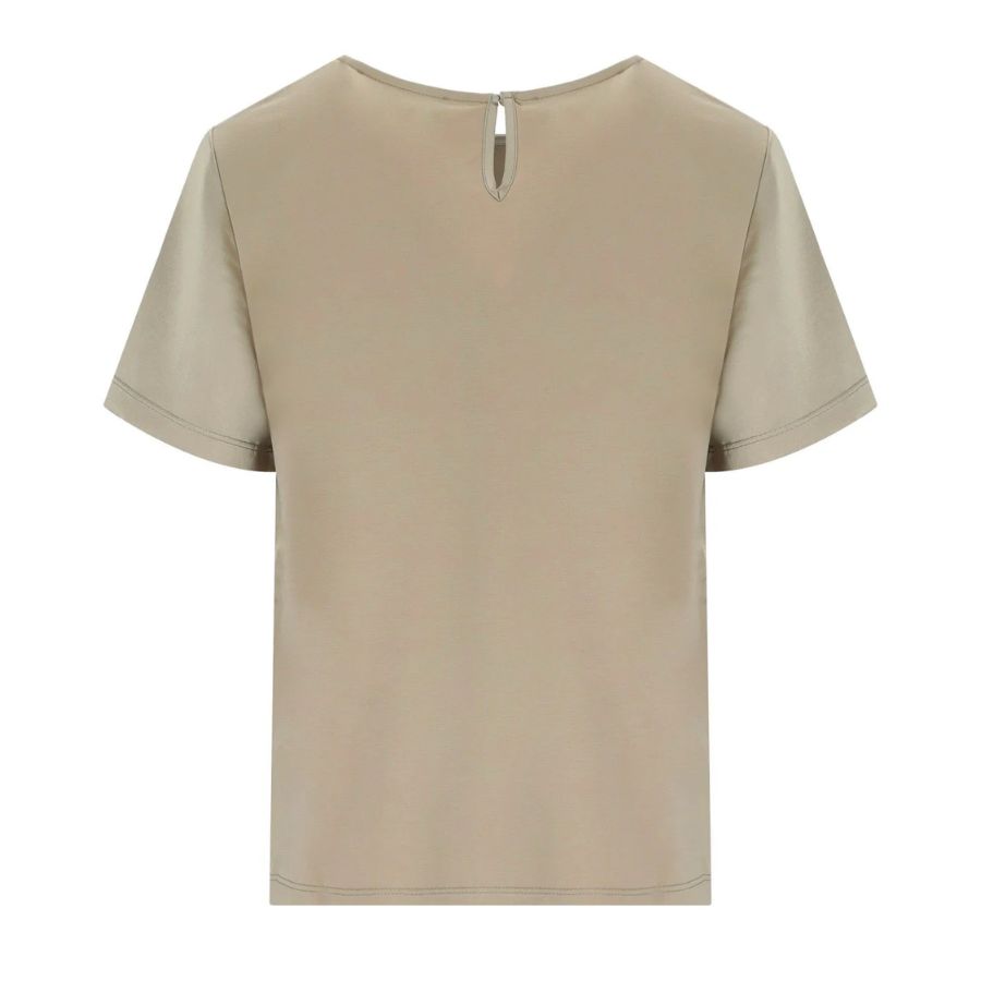Zona Satin and Jersey Top 2615940011600