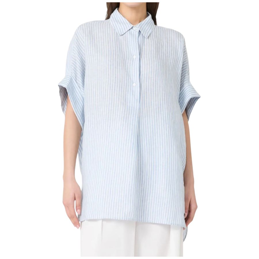 Verve Oversized Linen Womens Shirt 2615111122600