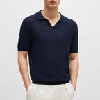 Tempio Short Sleeve Knitted Polo Shirt 50511775