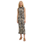 Duomo Zebra Print Womens Dress 2613321034200