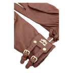 Monogram Leather Gloves