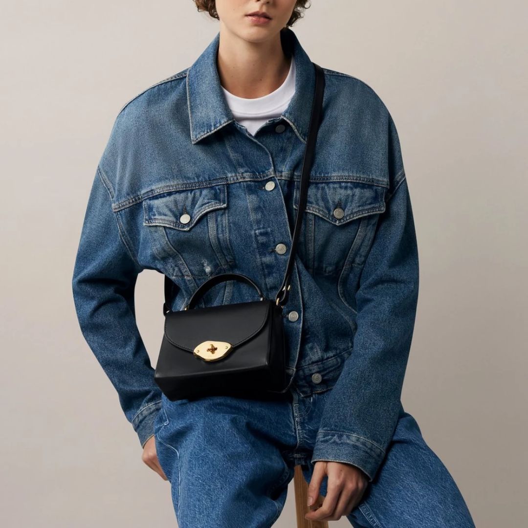 Small Lana Top Handle High Gloss Leather Bag HH9268/615 Small Lana Top Handle High Gloss Leather Bag HH9268/615