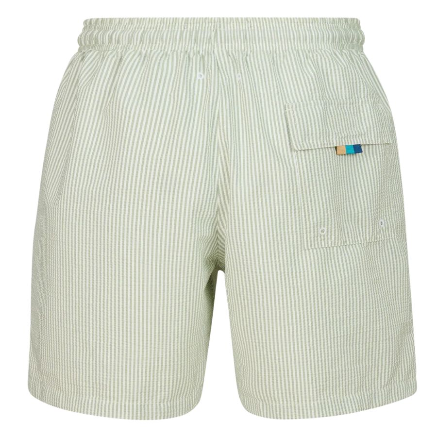 Striped Seersucker Mens Swim Shorts SWM17