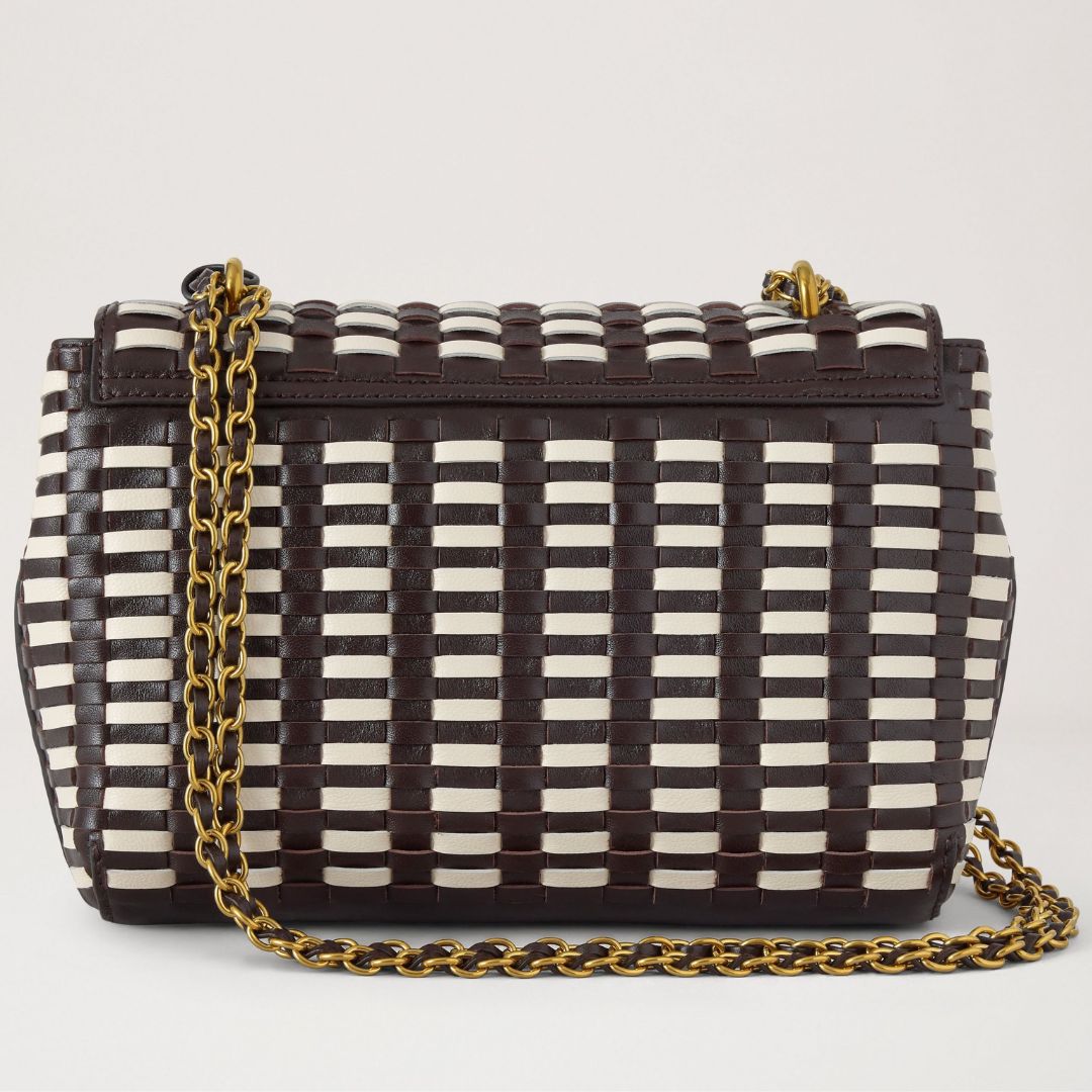 Lily Woven Leather Womens Handbag HH0088/000