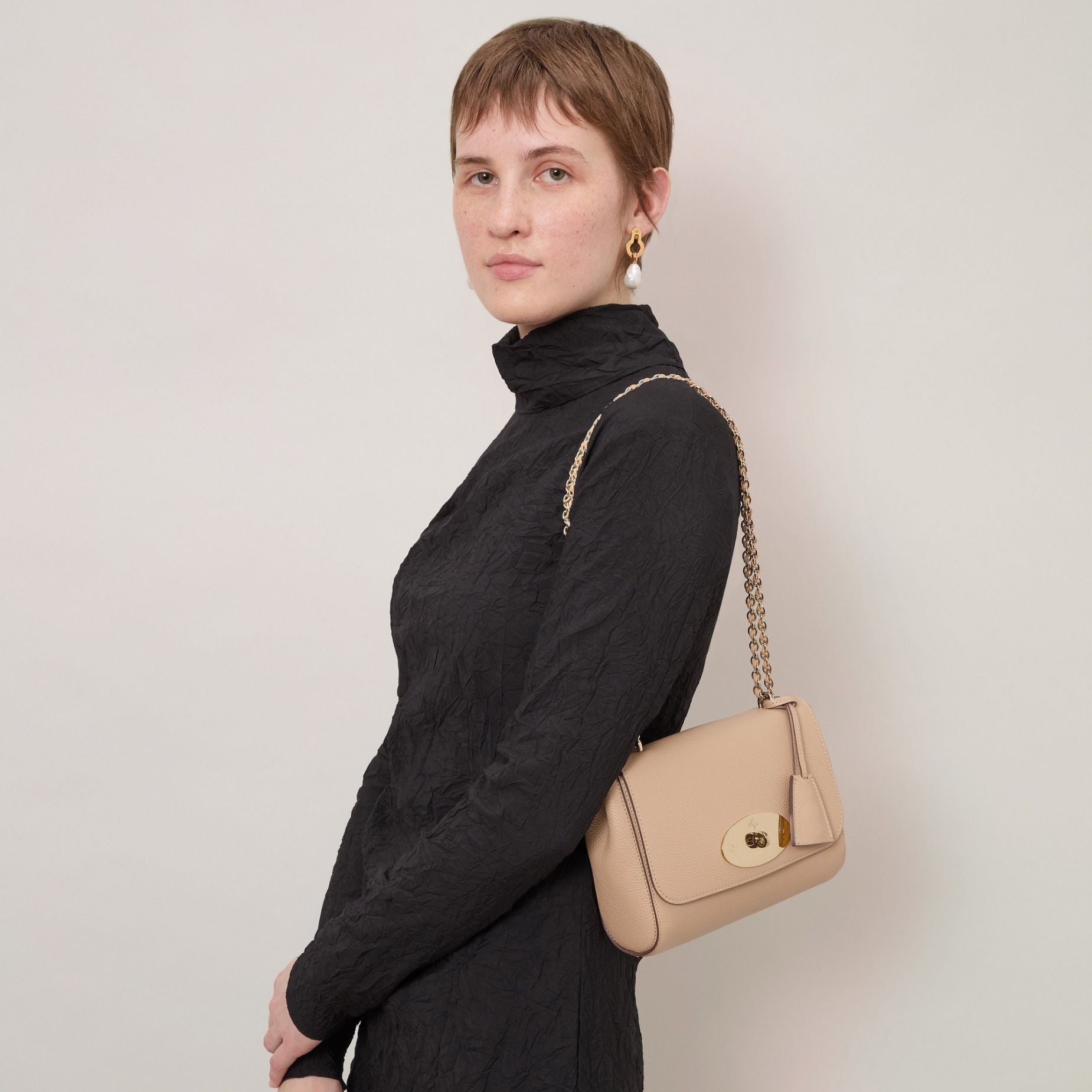 Lily Small Classic Grain Womens Handbag HH3291/205