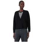 Boario Viscose Yarn Womens V-Neck Cardigan 2625346021600