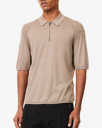 Short Sleeve 1/4 Zip Polo Shirt  EM000680 AF13907