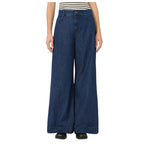 Vega Cotton Denim Womens Wide Leg Jeans 2625186021600