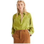 Marte Long Sleeve Silk Shirt 2613111094200