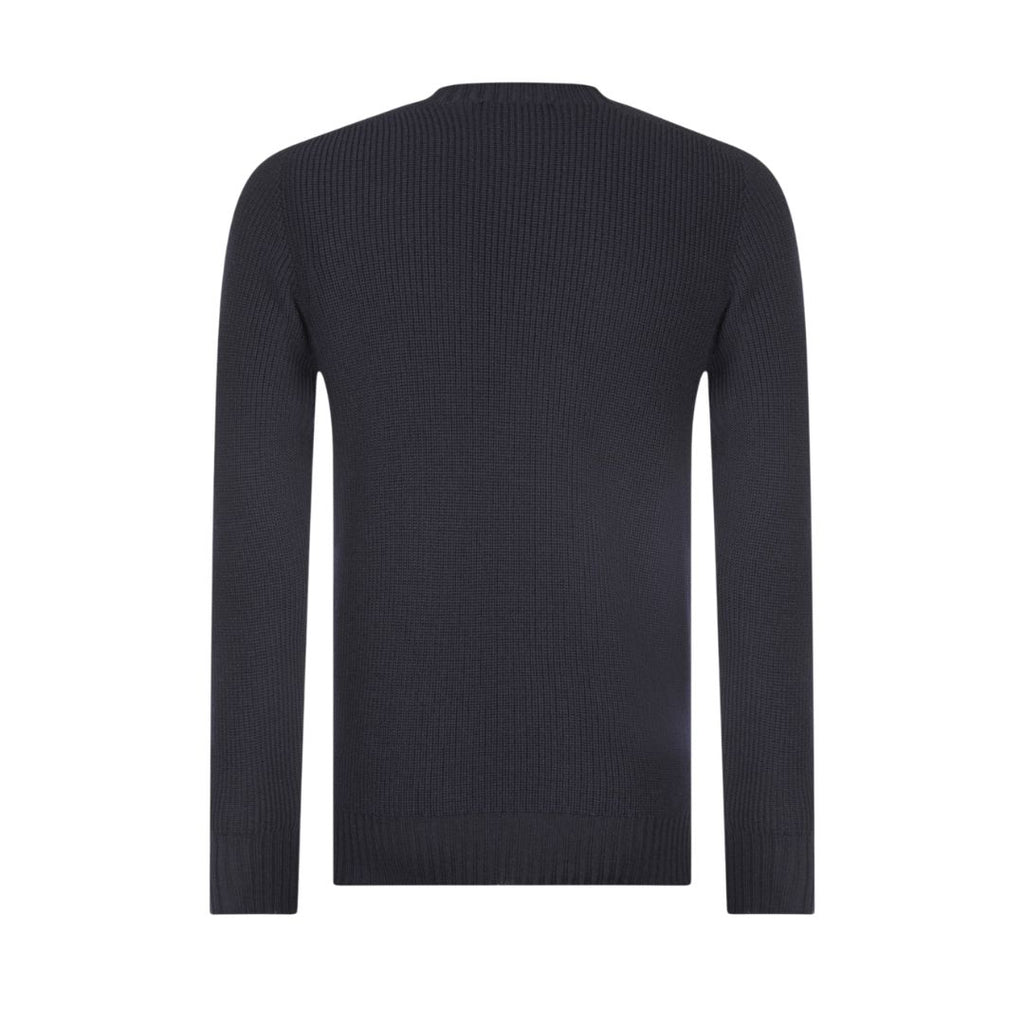 Waffle Knit Mens Crew Neck Jumper 24116/24601