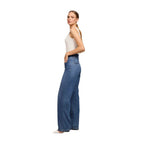 Tiffany Womens Wide Leg Jean