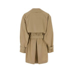 Dovatta Belted Womens Trench Coat 2615021031600