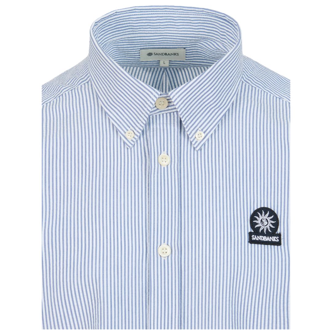 Seersucker Mens Shirt MST15