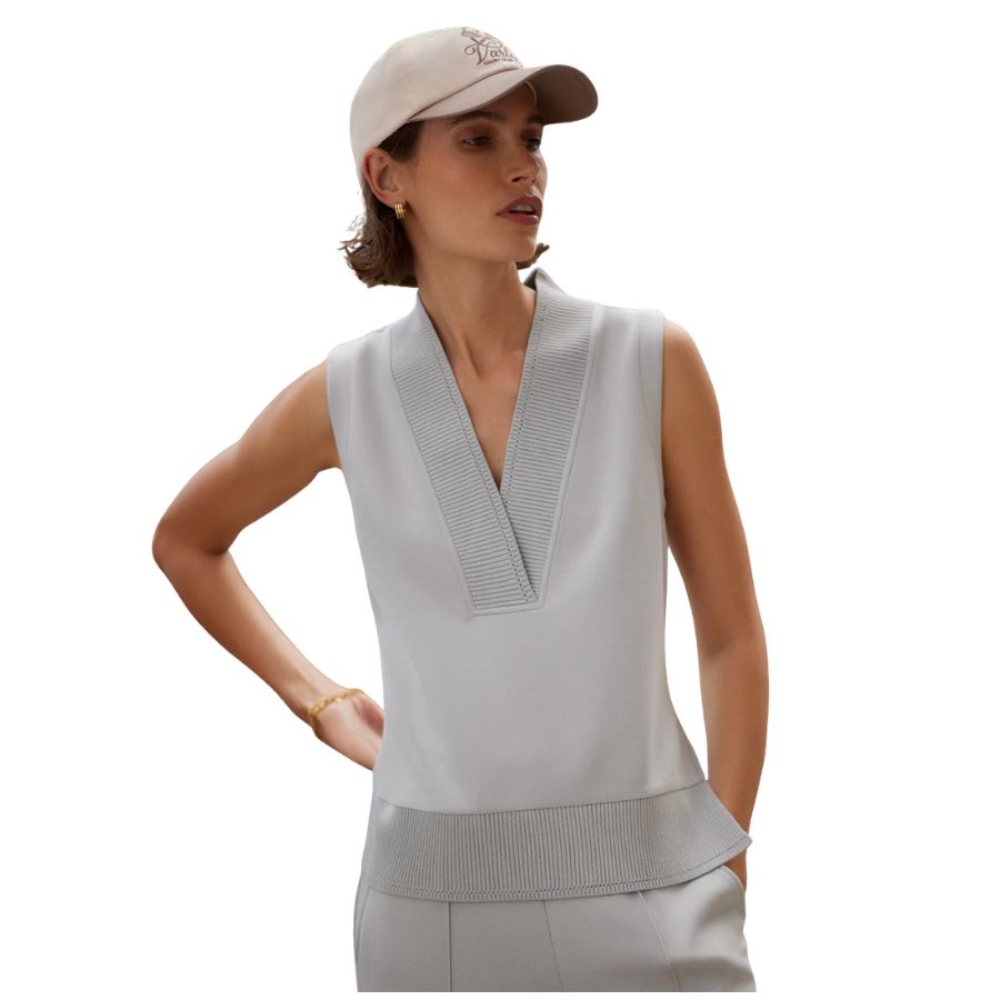 Freida V-Neck Womens Tank Top VAR03163