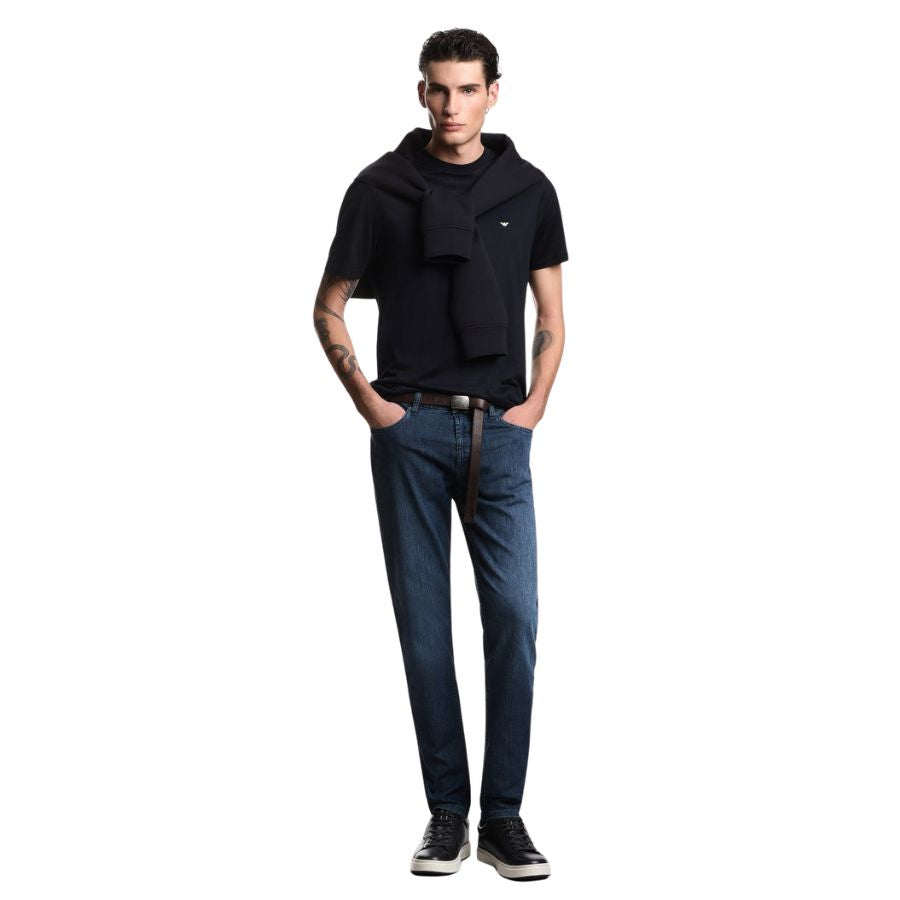 J05 Regular Fit Lightly Worn Look Jeans EM000062 AF22814