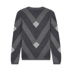 Signature Capsule Diagonal Pattern Mens Jumper EM006247 AF29852