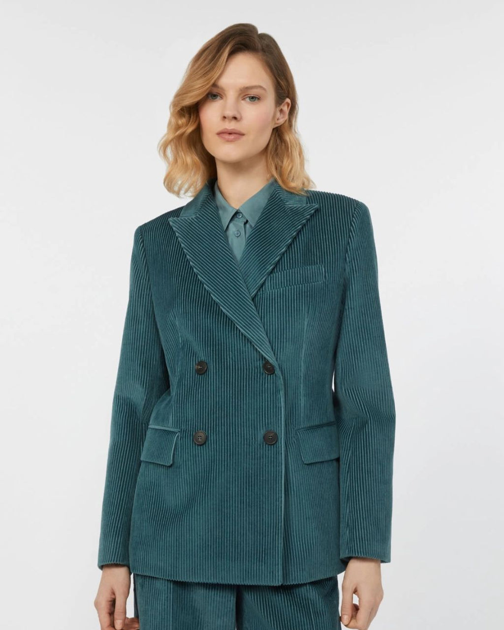 Katanga Corduroy Double Breasted Jacket 2525046062600