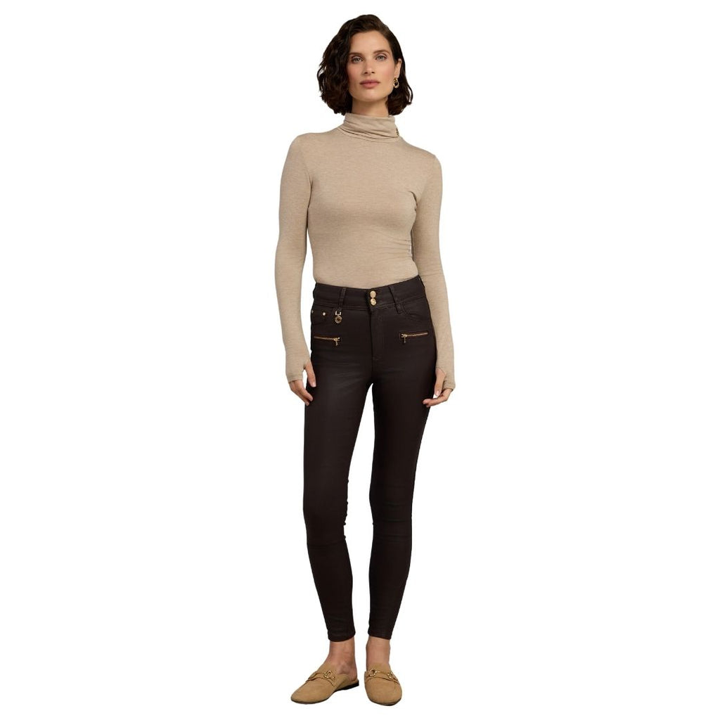Coated Jodhpur Womens Jeans
