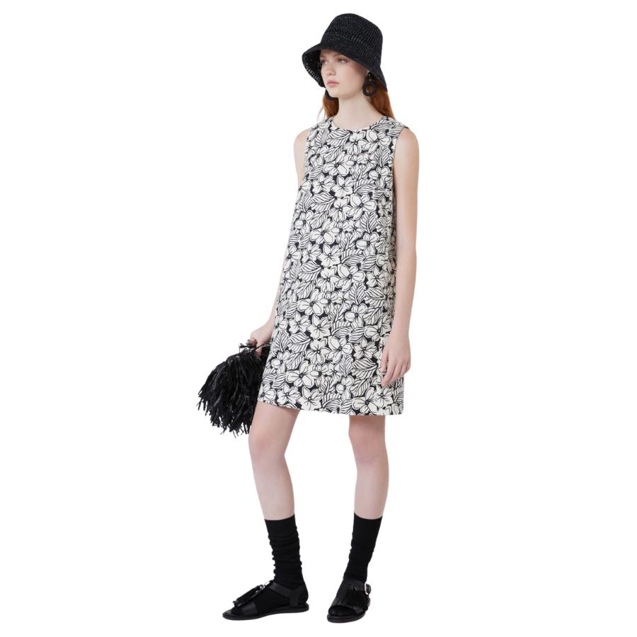 Giallo Sleeveless Womens Mini Dress 2615221122600