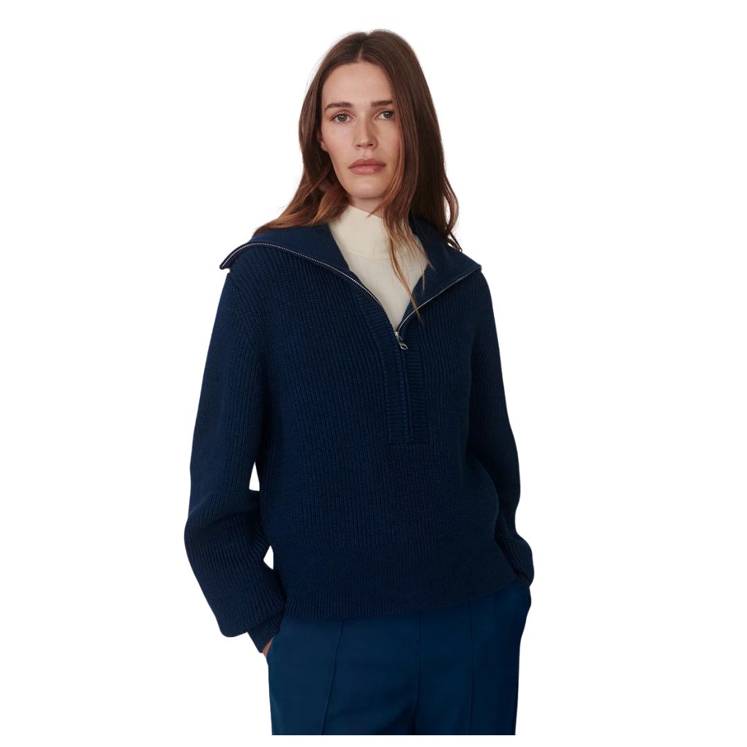 Maura Half Zip Womens Jumper VAR02741