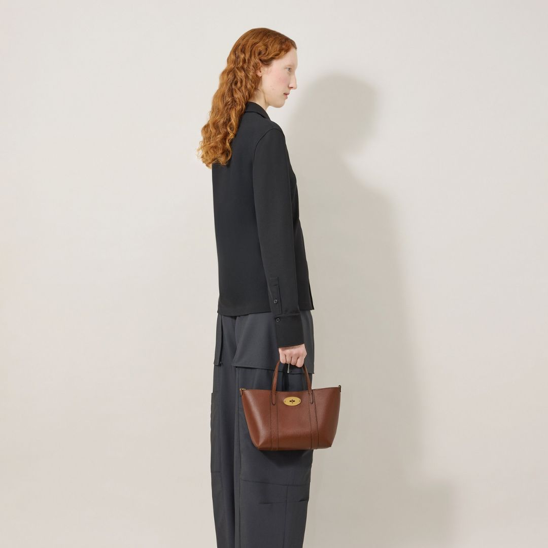 Mini Bayswater Two Tone Small Classic Grain Tote Bag RL8879/552
