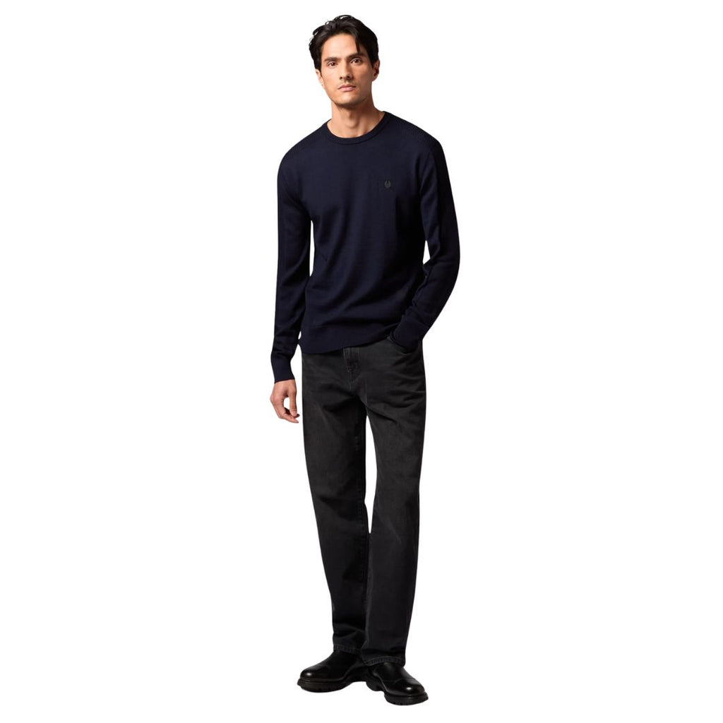 Golden Merino Mens Crew Neck Jumper 106454