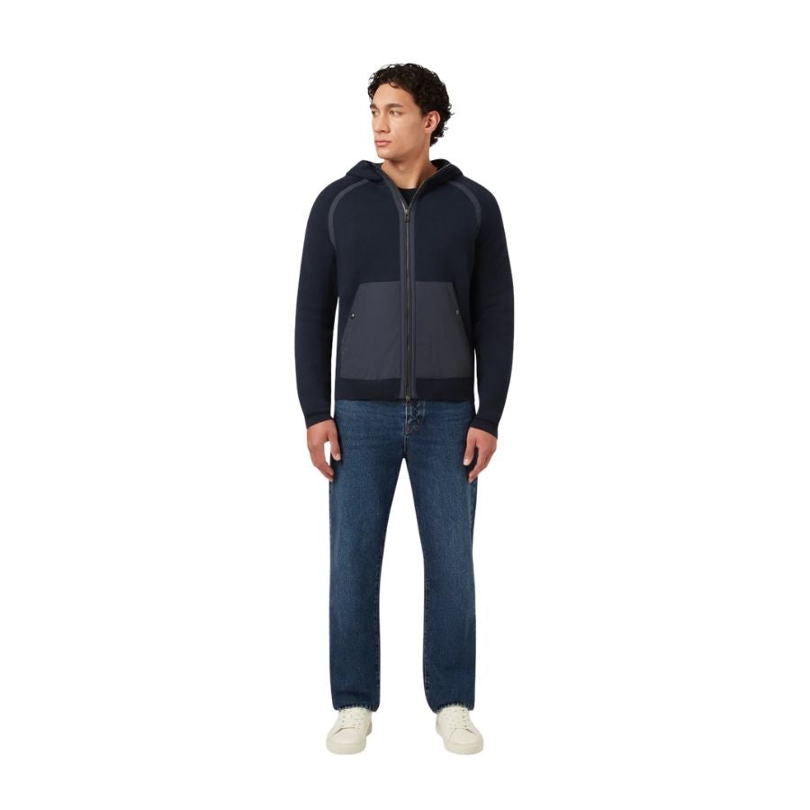 View Mens Hooded Full Zip 106136