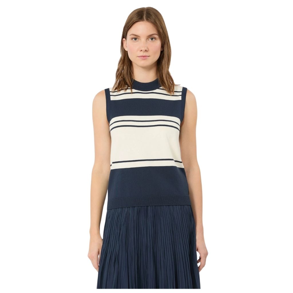 Nazione Stretch Viscose Womens Sleeveless Jumper 2625366051600