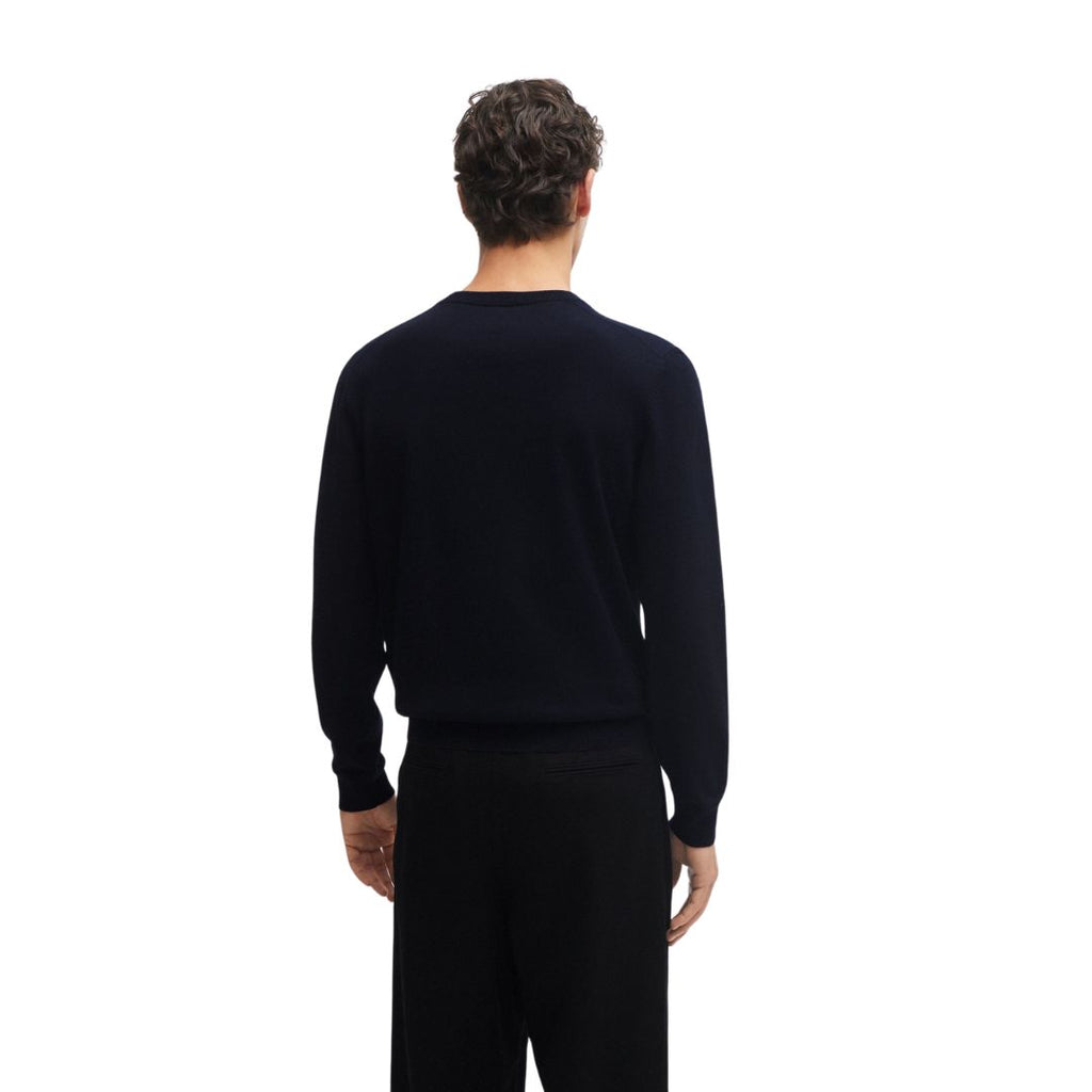 Pacello-L Knitted V-Neck Jumper 50506042
