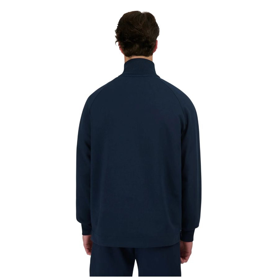 Interlock Quarter Zip Mens Sweatshirt MBS17