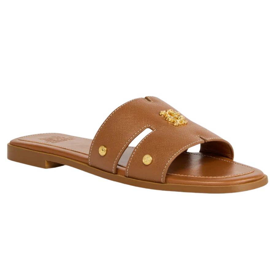 Heraldic Monogram Womens Slides