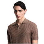Short Sleeve Polo Collar Jumper EM004307 AF24573
