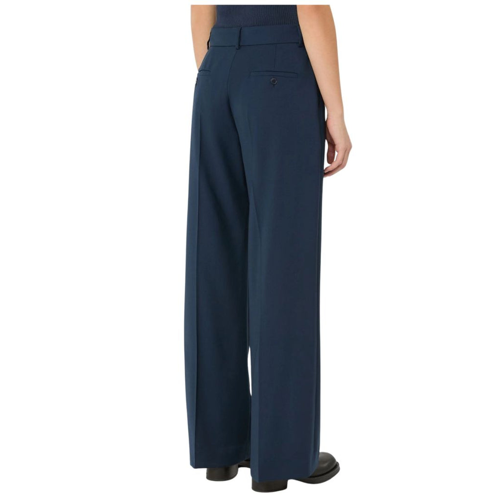 Visivo Stretch Wool Womens Palazzo Trousers 2625136061600